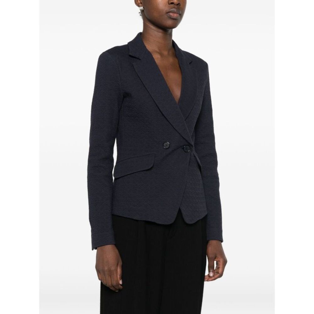 Emporio Armani Women Cotton Single-Breasted Jacket - Picture 4 of 4